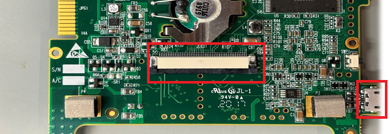 Замена разъёма идущего на дисплейный модуль и восстановление дорожек USB разъёма стоматологического медицинского оборудования